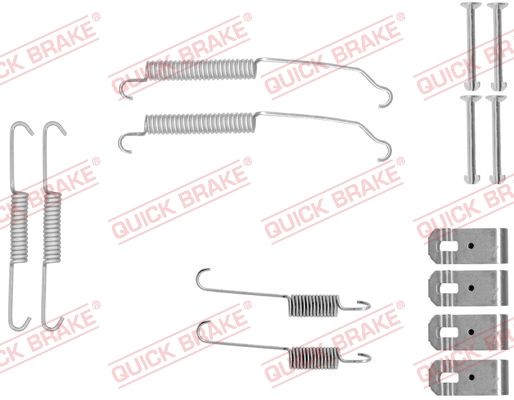 QUICK BRAKE 105-0015 - Zubehörsatz, Bremsbacken