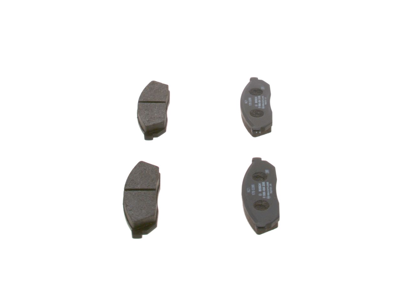 BOSCH 0 986 494 208 - Bremsbelagsatz, Scheibenbremse