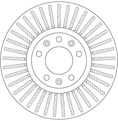 TRW DF6419 - Bremsscheibe