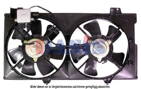 AKS DASIS 118056N - Lüfter, Motorkühlung