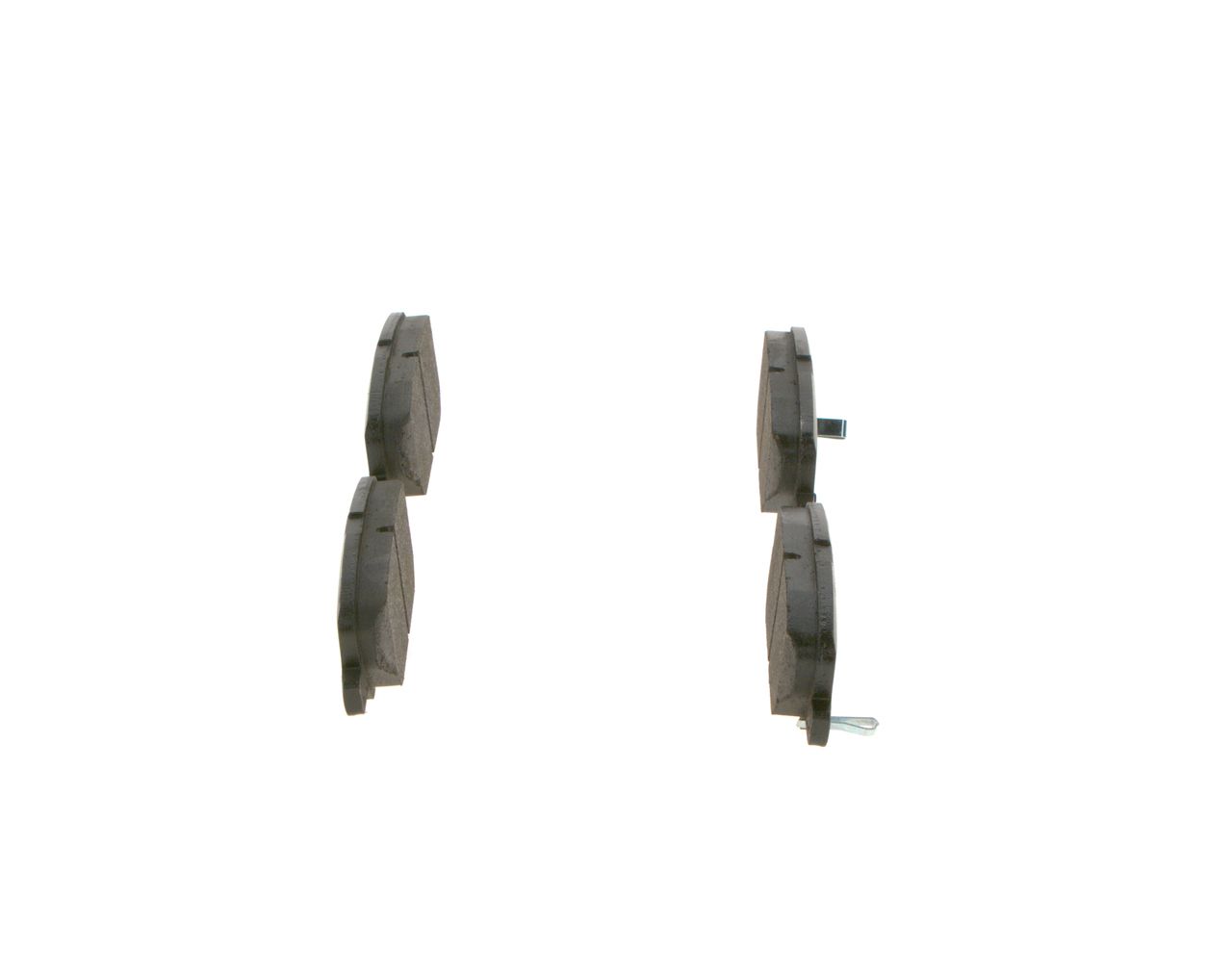 BOSCH 0 986 495 358 - Bremsbelagsatz, Scheibenbremse