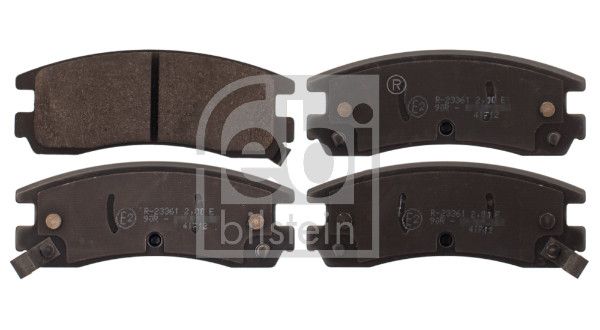 FEBI BILSTEIN 116154 - Bremsbelagsatz, Scheibenbremse