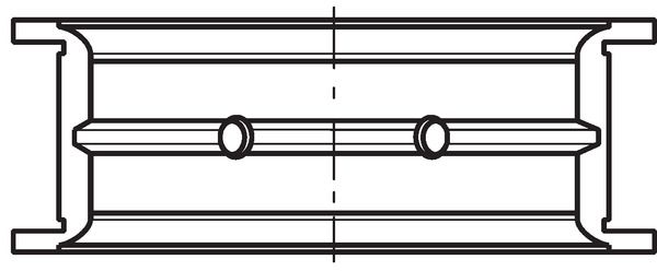MAHLE 001 FL 10358 000 - Kurbelwellenlagerschale