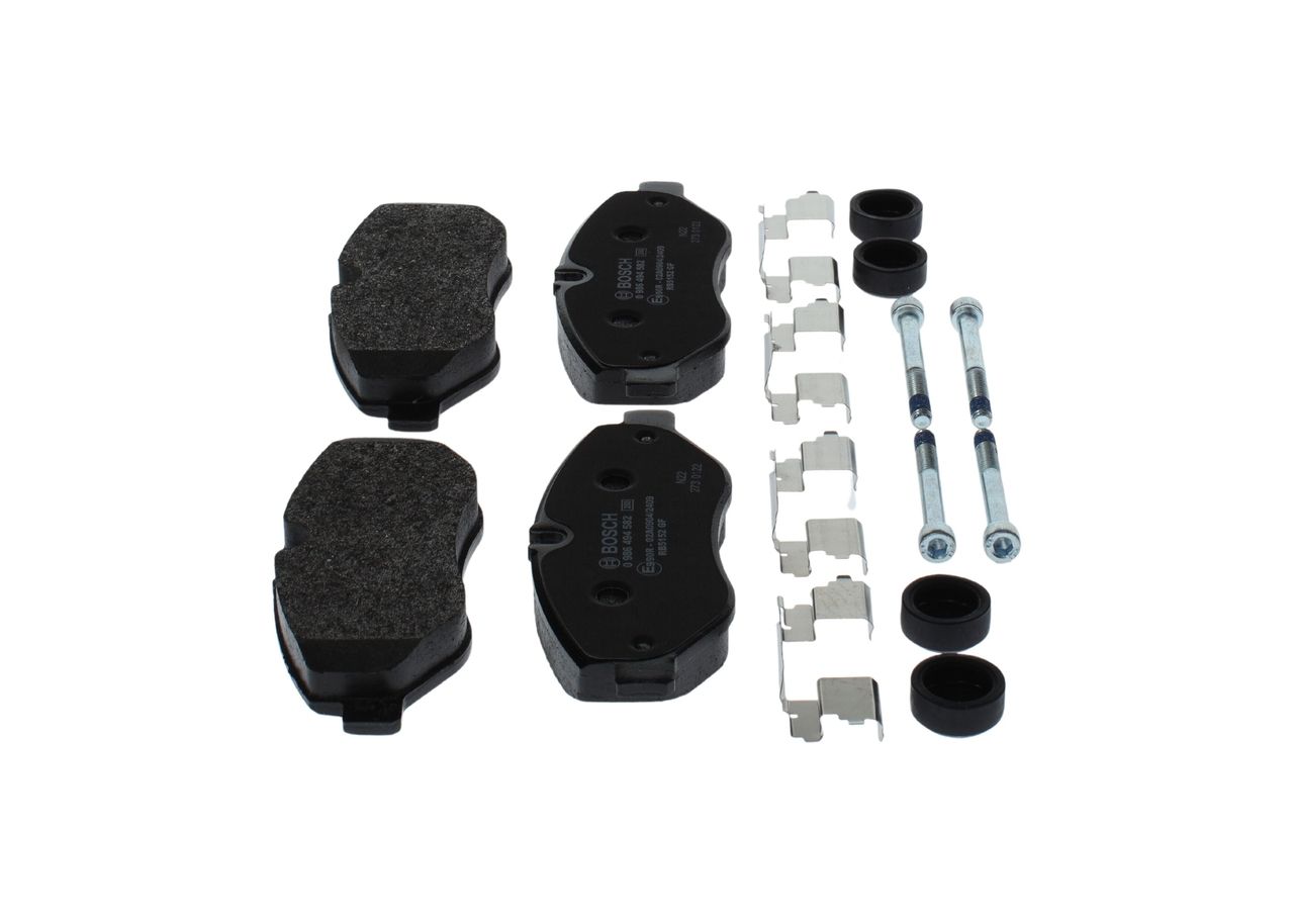 BOSCH 0 986 494 582 - Bremsbelagsatz, Scheibenbremse