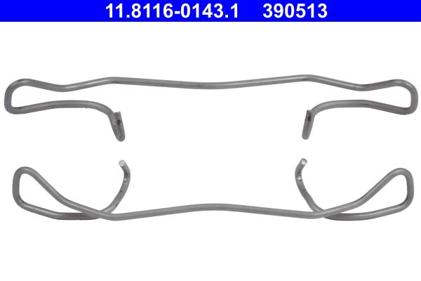 ATE 11.8116-0143.1 - Feder, Bremssattel