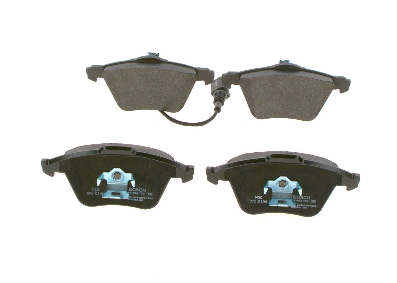 BOSCH 0 986 494 103 - Bremsbelagsatz, Scheibenbremse