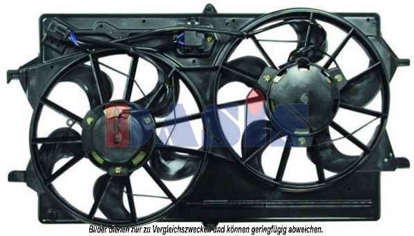 AKS DASIS 098093N - Lüfter, Motorkühlung