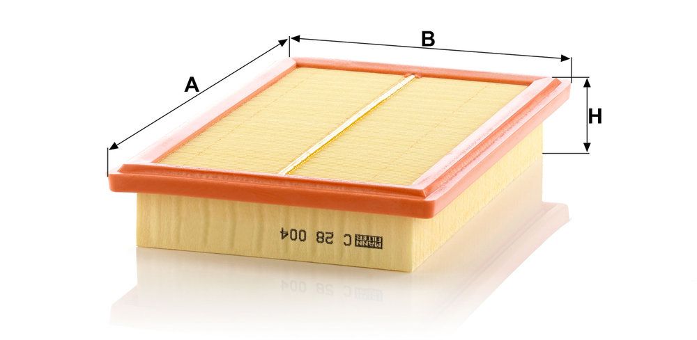 MANN-FILTER C 28 004 - Luftfilter