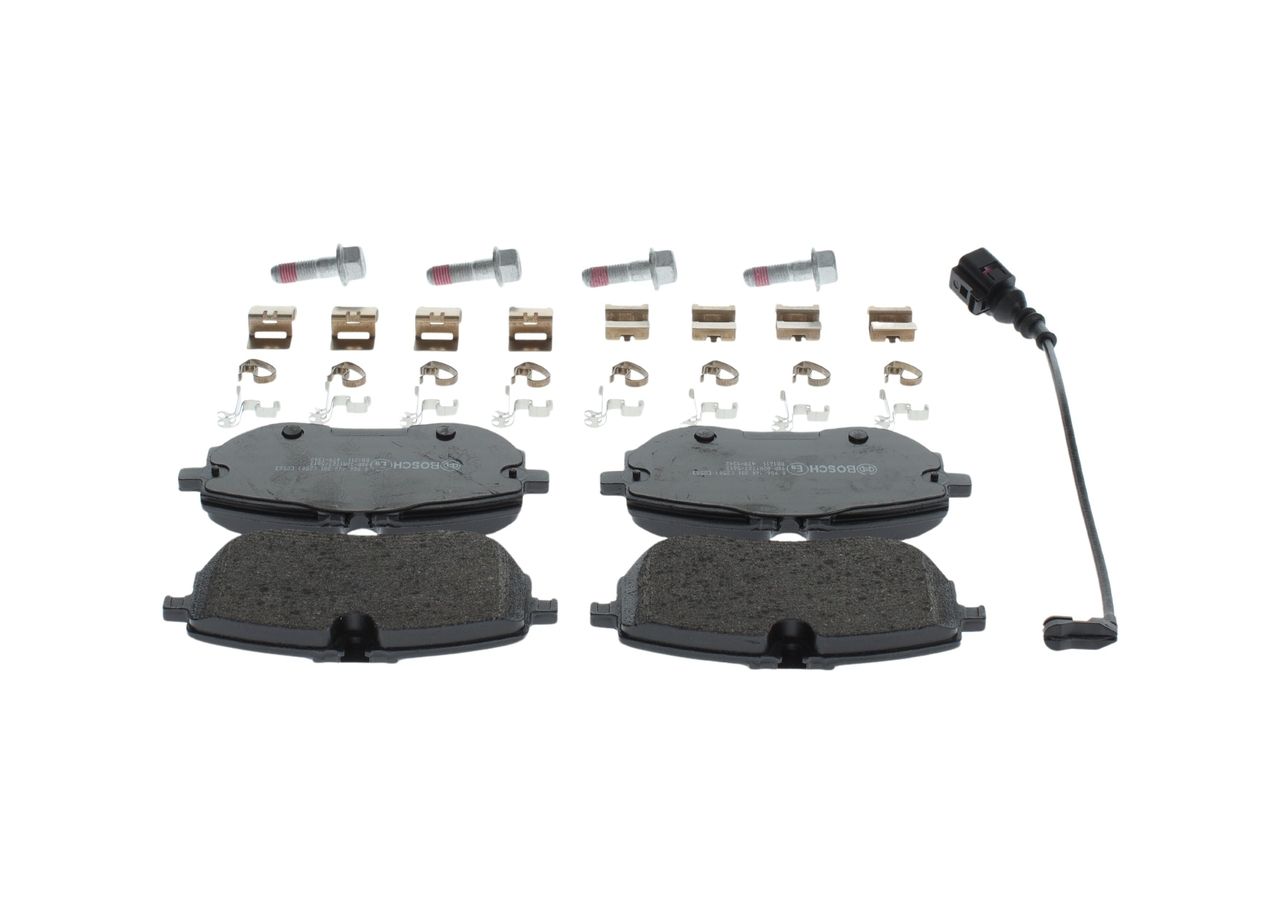 BOSCH 0 986 460 201 - Bremsbelagsatz, Scheibenbremse