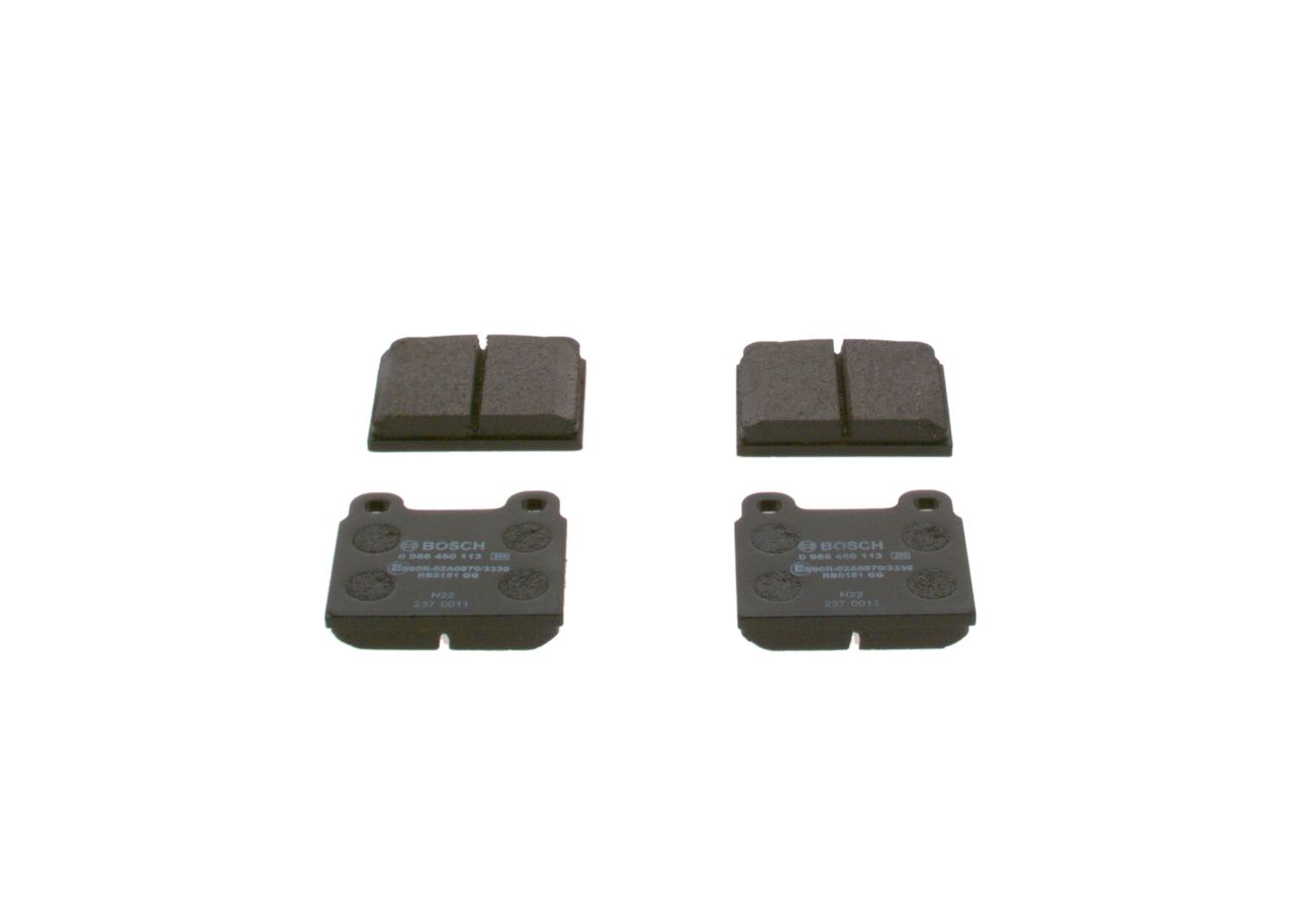 BOSCH 0 986 460 113 - Bremsbelagsatz, Scheibenbremse