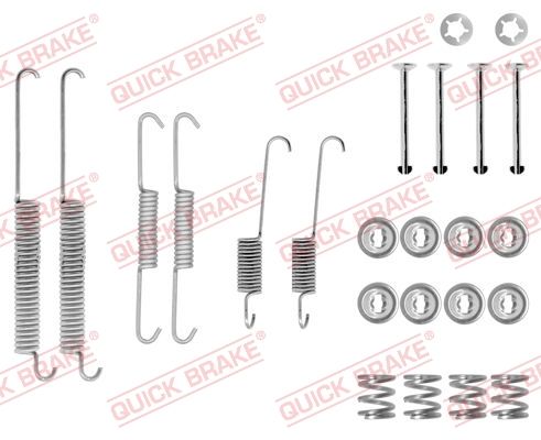 QUICK BRAKE 105-0678 - Zubehörsatz, Bremsbacken