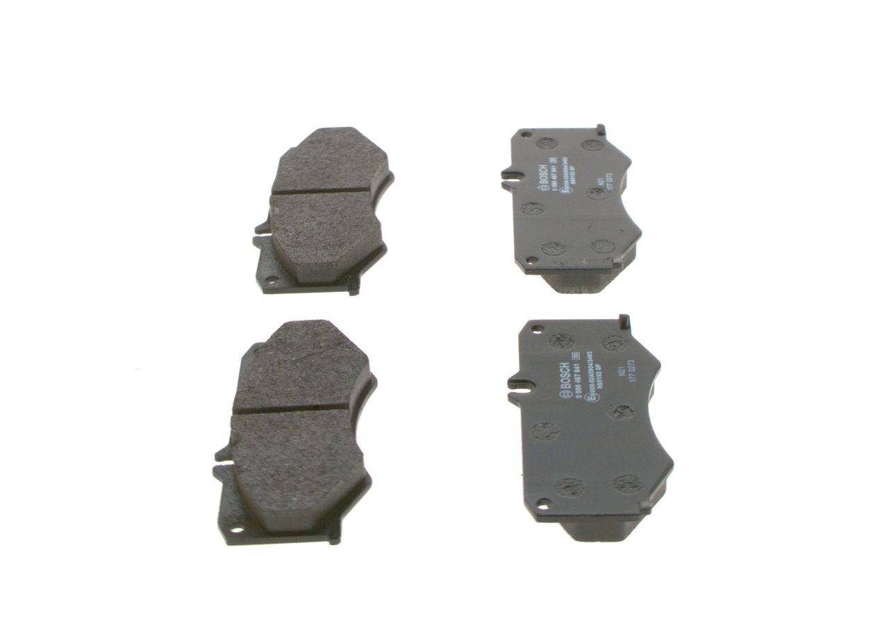 BOSCH 0 986 467 841 - Bremsbelagsatz, Scheibenbremse