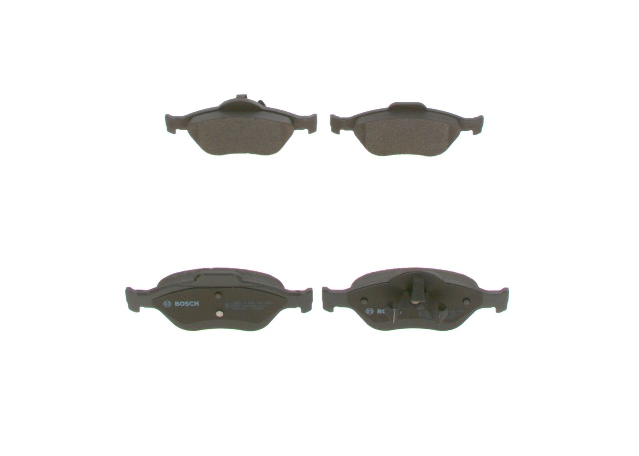 BOSCH 0 986 424 558 - Bremsbelagsatz, Scheibenbremse