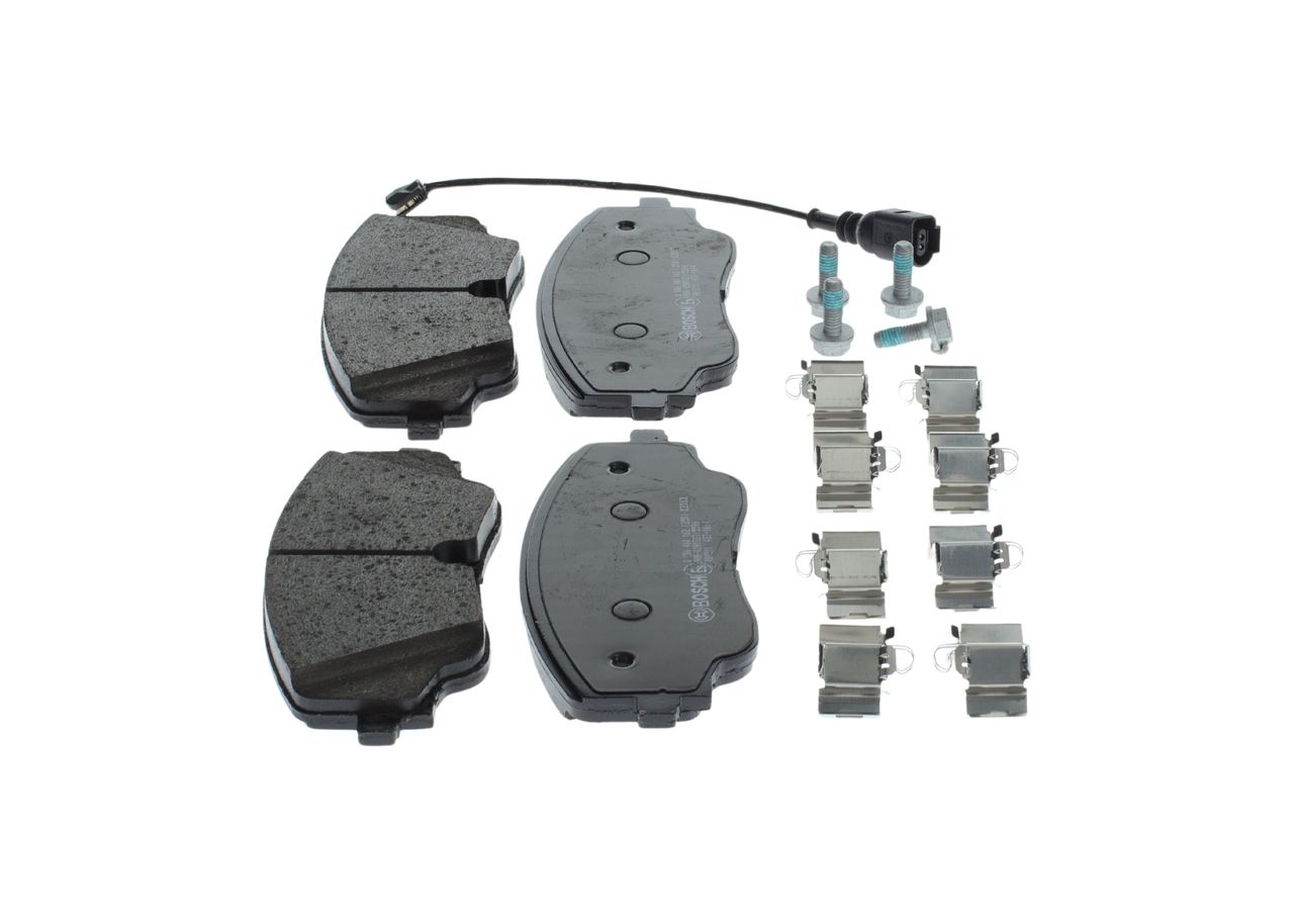 BOSCH 0 986 460 162 - Bremsbelagsatz, Scheibenbremse