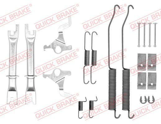 QUICK BRAKE 105-0036S - Zubehörsatz, Bremsbacken