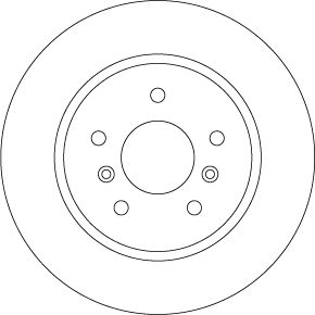 TRW DF6787 - Bremsscheibe
