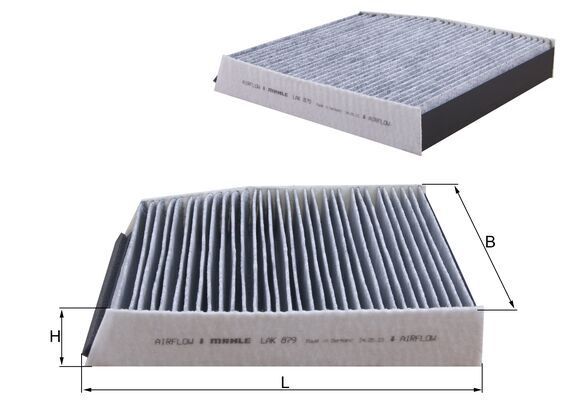 KNECHT LAK 879 - Filter, Innenraumluft