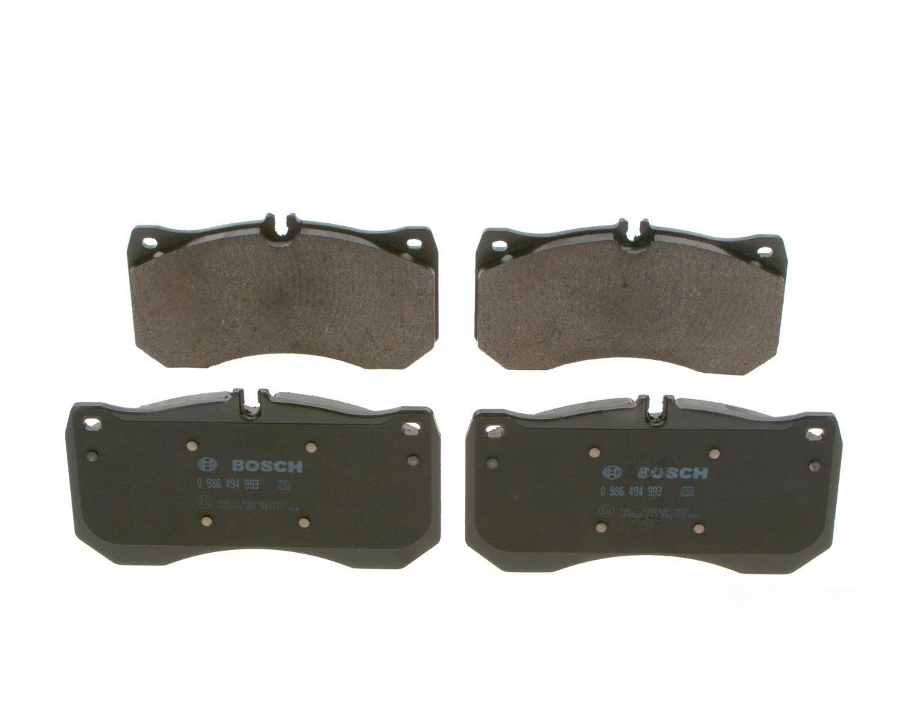 BOSCH 0 986 494 993 - Bremsbelagsatz, Scheibenbremse
