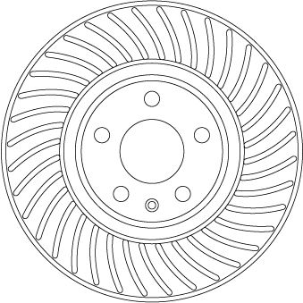 TRW DF6950S - Bremsscheibe