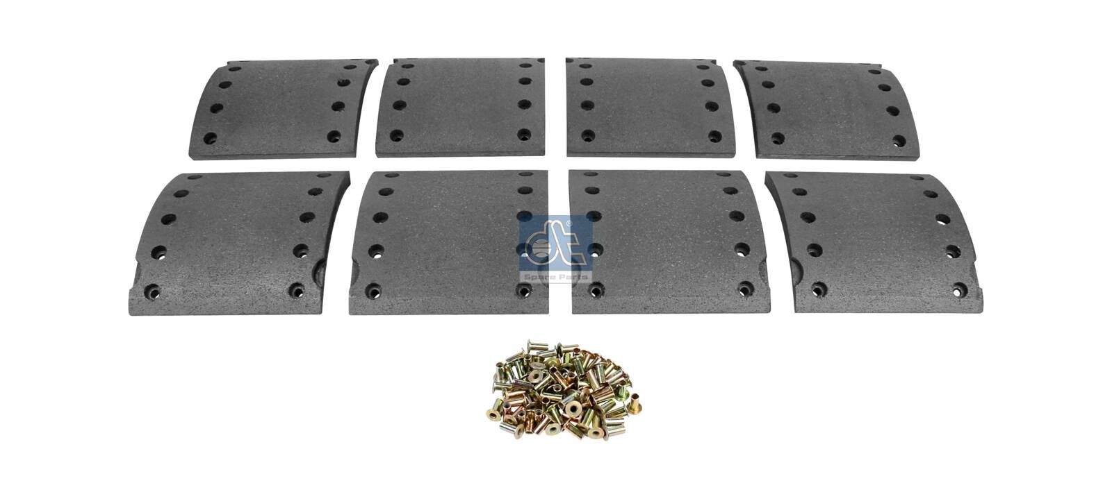DT Spare Parts 10.13001 - Bremsbelagsatz, Trommelbremse