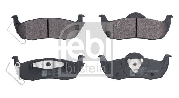 FEBI BILSTEIN 116339 - Bremsbelagsatz, Scheibenbremse
