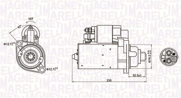 MAGNETI MARELLI 063720974010 - Starter