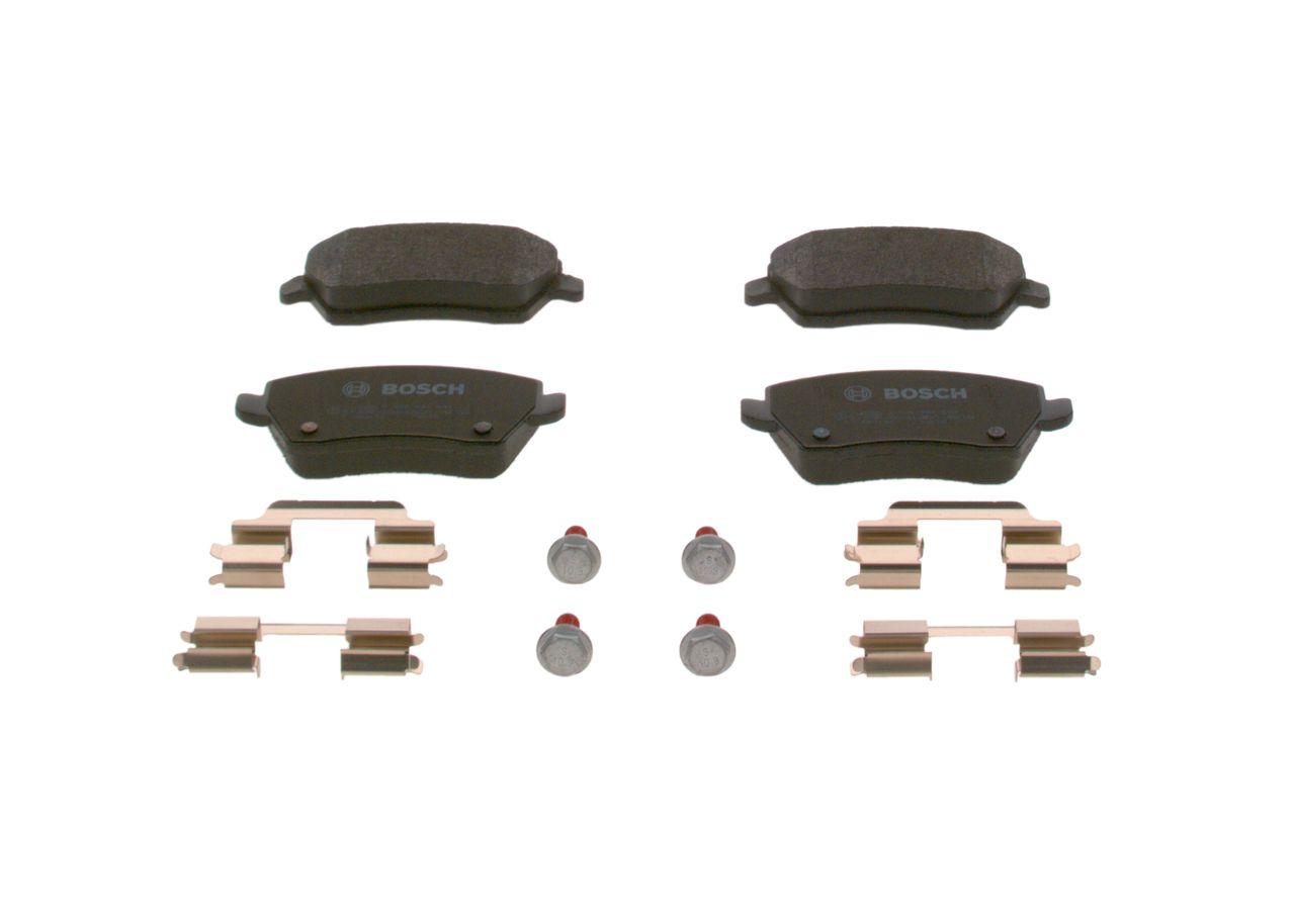 BOSCH 0 986 494 592 - Bremsbelagsatz, Scheibenbremse