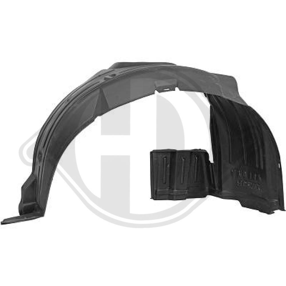 DIEDERICHS 6601008 - Verkleidung, Radhaus