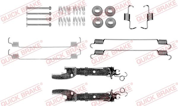 QUICK BRAKE 105-0058S - Zubehörsatz, Bremsbacken