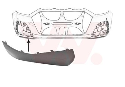 VAN WEZEL 0366502 - Spoiler
