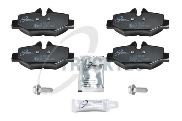 TRUCKTEC AUTOMOTIVE 02.35.161 - Bremsbelagsatz, Scheibenbremse