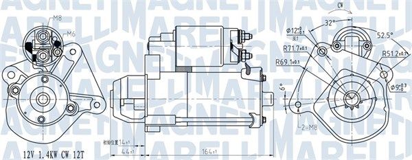 MAGNETI MARELLI 063721275010 - Starter