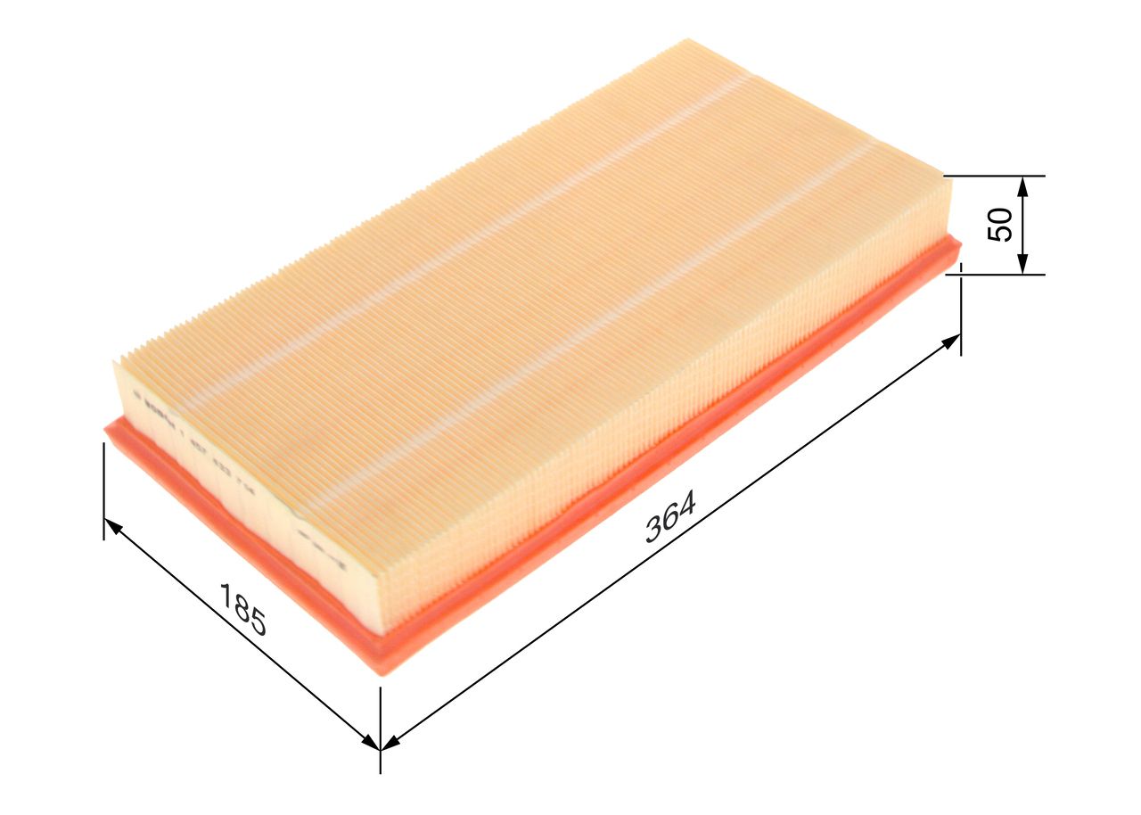BOSCH 1 457 433 714 - Luftfilter