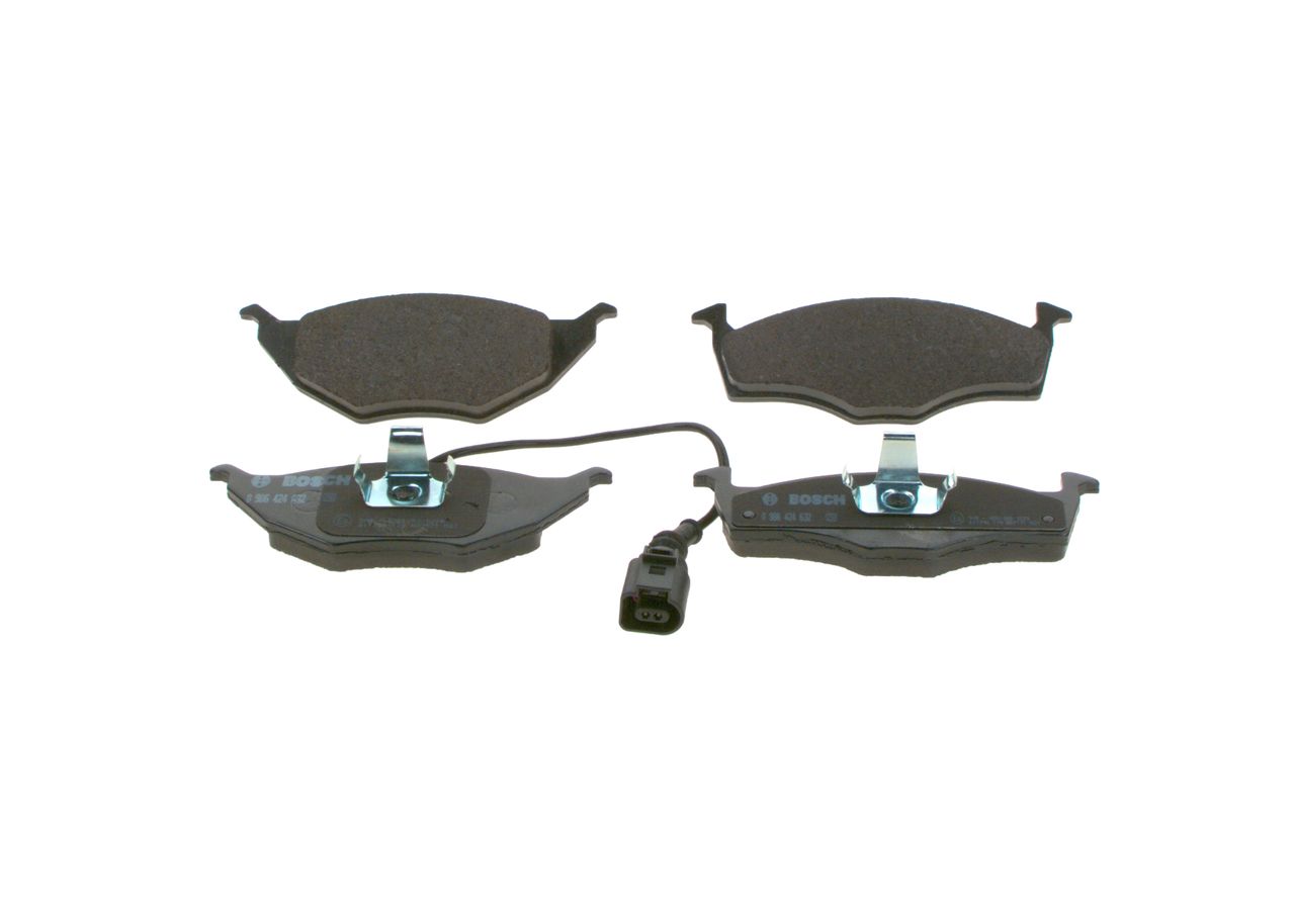 BOSCH 0 986 424 632 - Bremsbelagsatz, Scheibenbremse