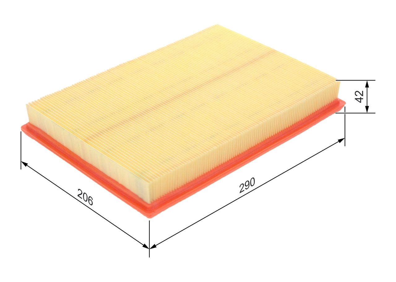 BOSCH 1 457 433 055 - Luftfilter