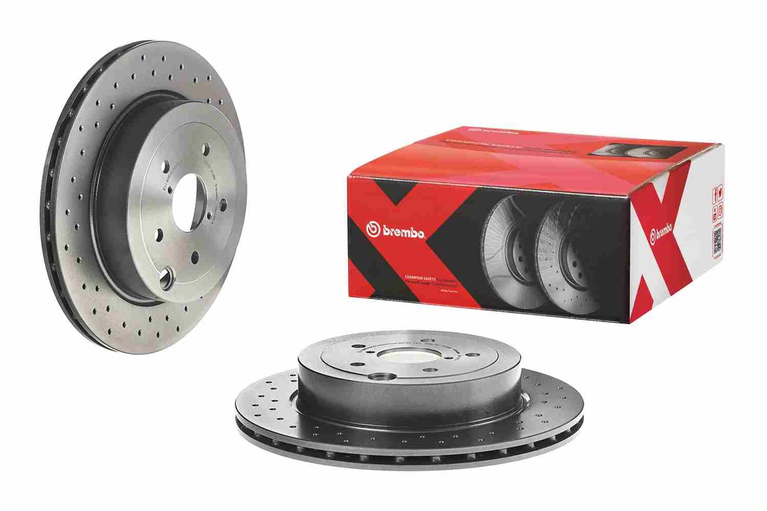 BREMBO 09.A198.1X - Bremsscheibe