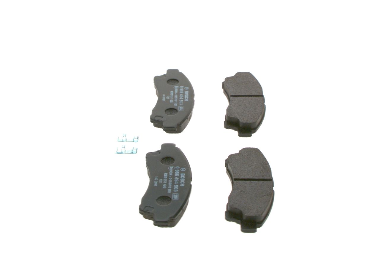 BOSCH 0 986 494 503 - Bremsbelagsatz, Scheibenbremse