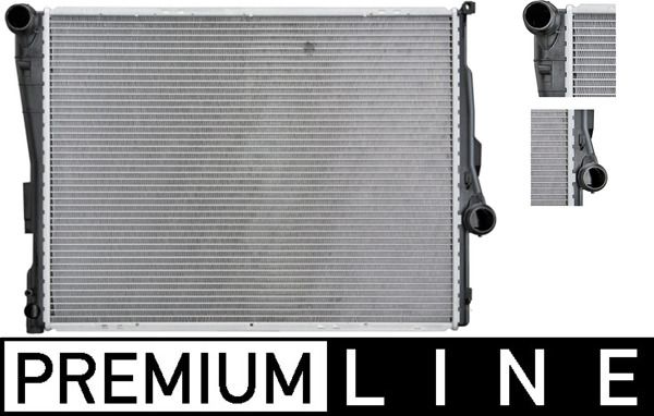 MAHLE CR 457 000P - Kühler, Motorkühlung