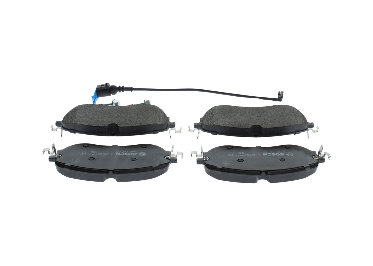 BOSCH 0 986 460 281 - Bremsbelagsatz, Scheibenbremse