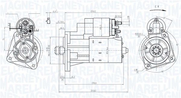 MAGNETI MARELLI 063720297010 - Starter
