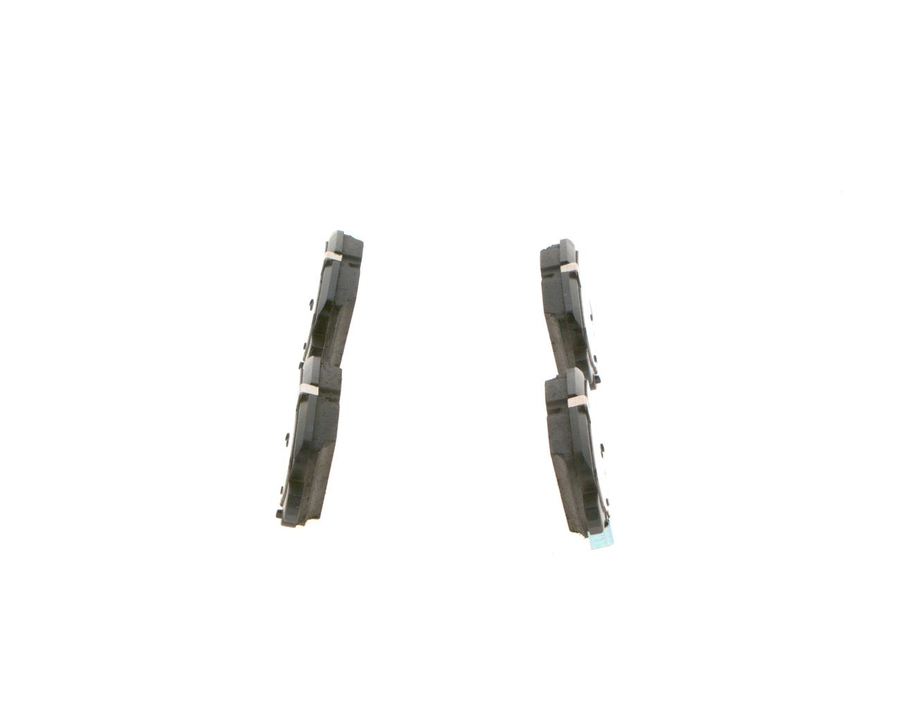BOSCH 0 986 424 870 - Bremsbelagsatz, Scheibenbremse