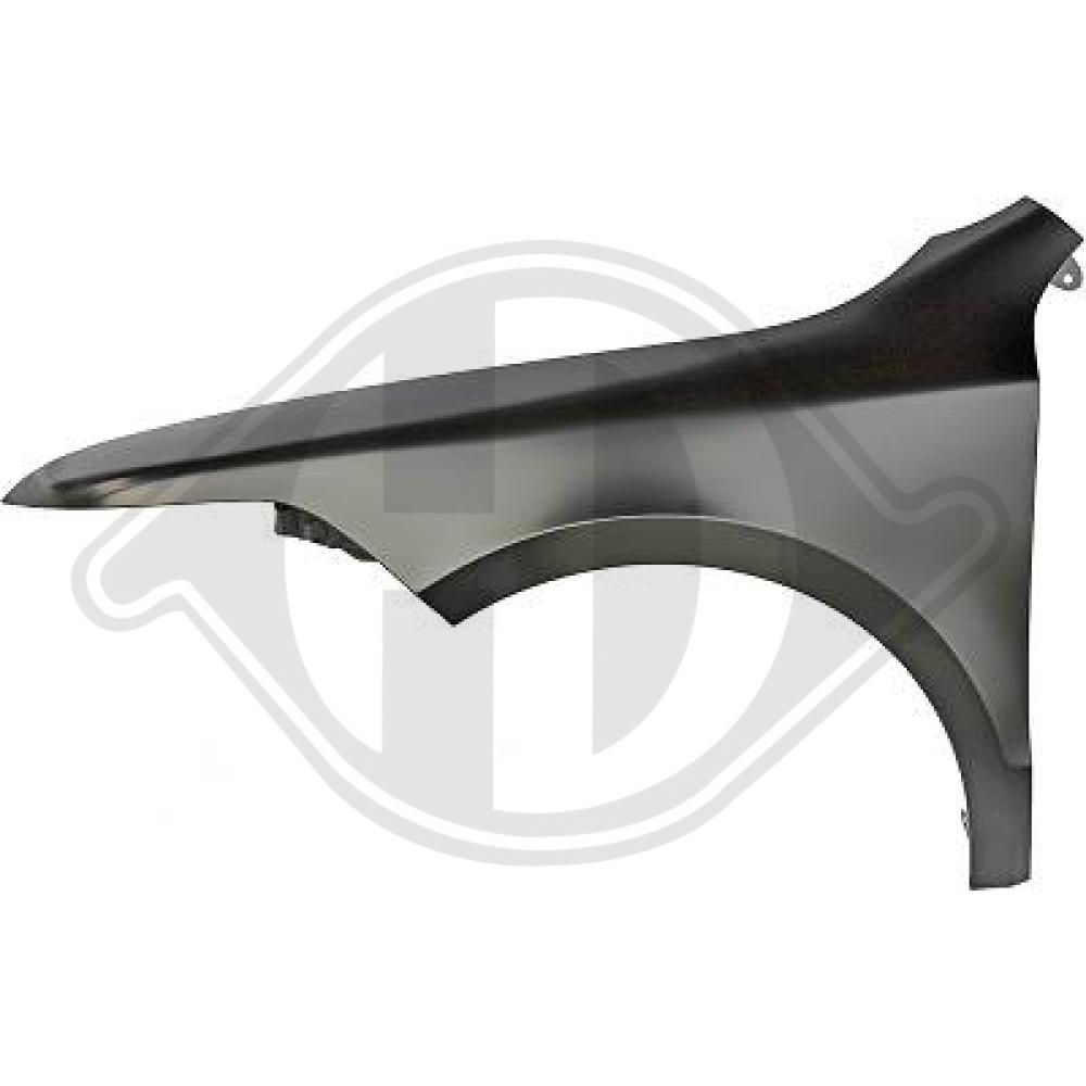DIEDERICHS 7840007 - Kotflügel