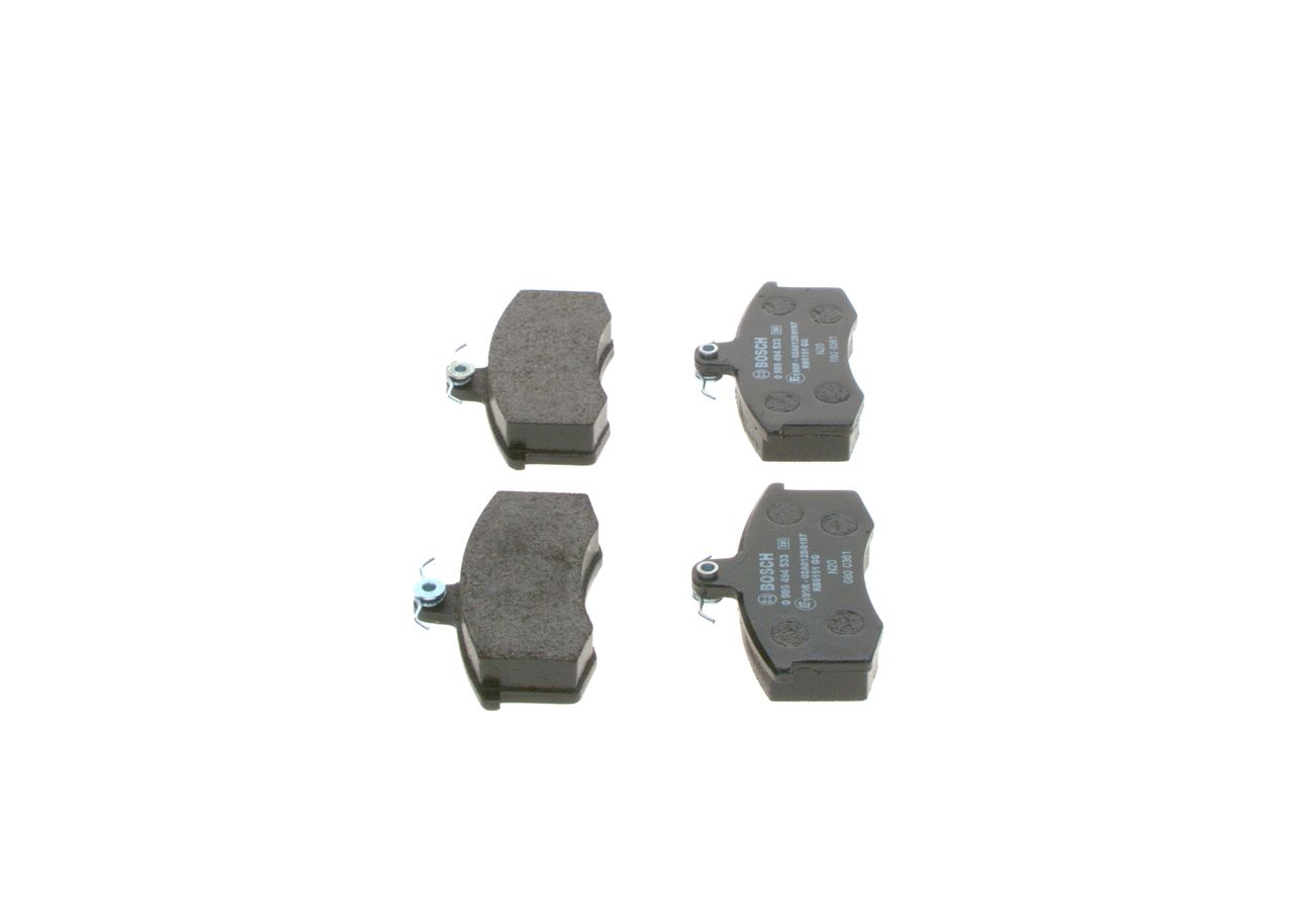 BOSCH 0 986 494 533 - Bremsbelagsatz, Scheibenbremse