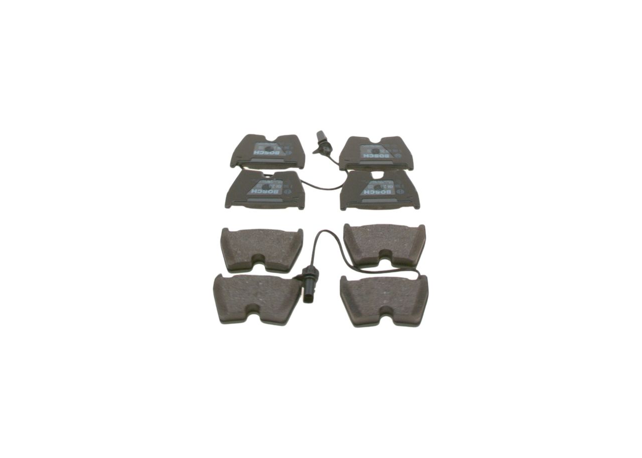 BOSCH 0 986 494 216 - Bremsbelagsatz, Scheibenbremse