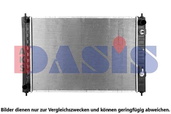 AKS DASIS 070209N - Kühler, Motorkühlung
