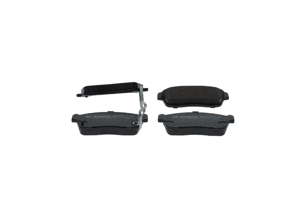 BOSCH 0 986 494 927 - Bremsbelagsatz, Scheibenbremse
