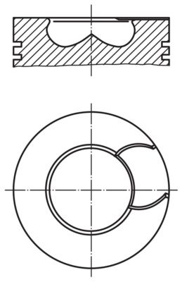 MAHLE 008 32 00 - Kolben