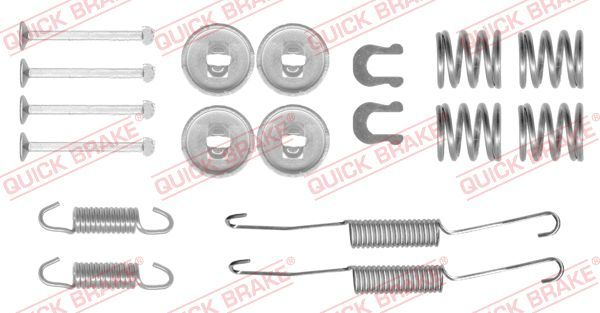 QUICK BRAKE 105-0778 - Zubehörsatz, Bremsbacken