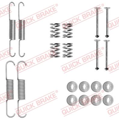 QUICK BRAKE 105-0880 - Zubehörsatz, Feststellbremsbacken