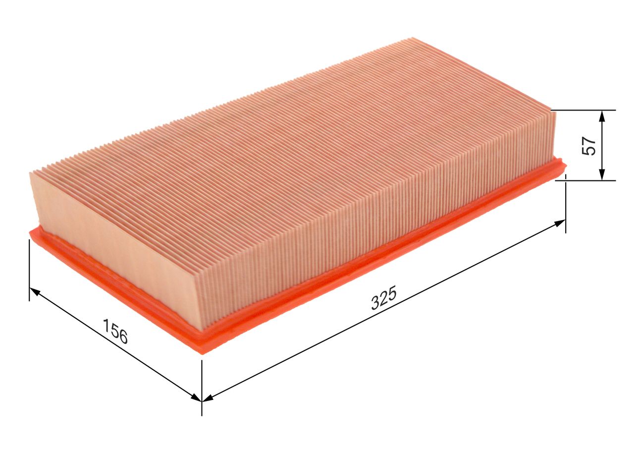 BOSCH 1 457 432 200 - Luftfilter